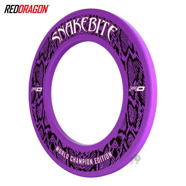 画像3: ☆セール、3営業日以内の発送、送料込み☆ ダーツボードサラウンド RedDragon レッドドラゴン ピーターライト PETER WRIGHT SNAKEBITE WORLD CHAMPION EDITION (3)
