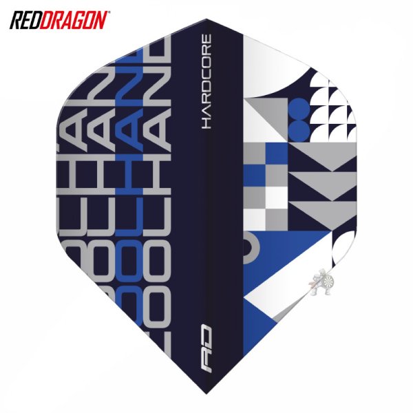 画像1: フライト RedDragon レッドドラゴン 2022 ハードコア ブラック＆ブルー Hardcore Cool Hand Stack Black & Blue (1)