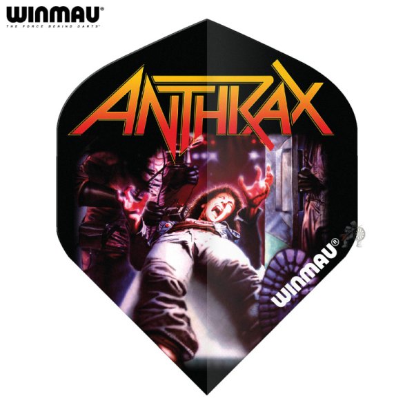 画像1: フライト Winmau ウィンマウ アンスラックス Anthrax Spreading (1)