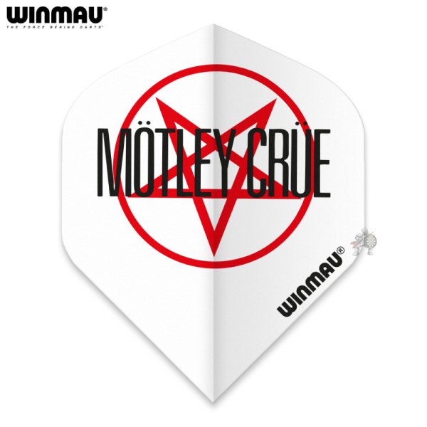 画像1: フライト Winmau ウィンマウ モトリー クルー Motley Crue Logo (1)