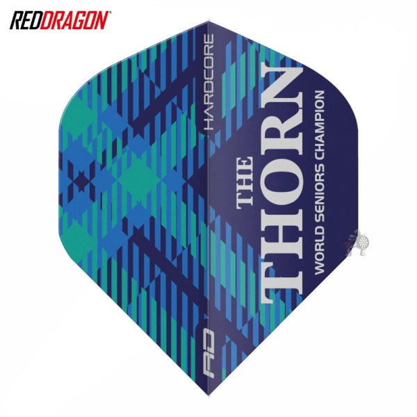 画像1: フライト RedDragon レッドドラゴン 2022夏 ロバート ソーントン ワールド シニア ブルー Rob Thornton - World Seniors Hardcore Blue (1)