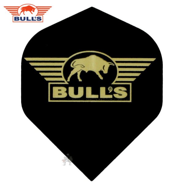 画像1: フライト Bulls ブルズ パワーフライト Powerflite  "Black" Golden logo スタンダード No.2 (1)