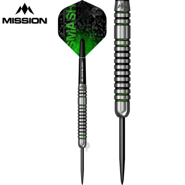 画像1: ハードダーツ Mission ミッション  マーティン ルケマン Martin Lukeman - Black & Green (1)
