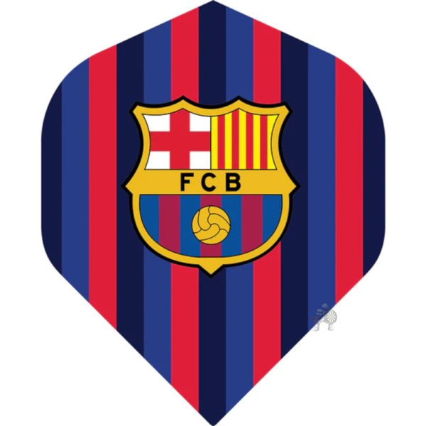 画像1: FC Barcelona Official Licensed BARÇA FCバルセロナ バルサ 公式ライセンス - F1 - Striped with Crest (1)