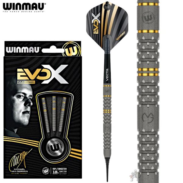 画像1: ※特価※ ソフトダーツ Winmau ウィンマウ 2025 MvG EvoX マイケル ヴァン ガーウェン (1)