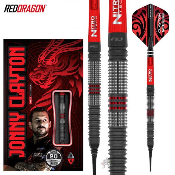 画像1: ※特価※ ソフトダーツ RedDragon 2025 レッドドラゴン  ジョニークレイトン Jonny Clayton ヒライス Hiraeth (1)