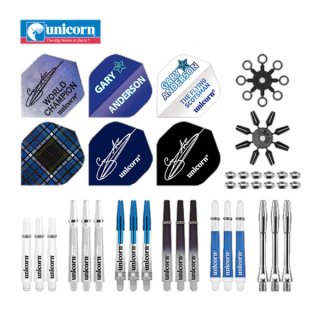 ソフトダーツ Unicorn 2023 ユニコーン Gary Anderson BLUE