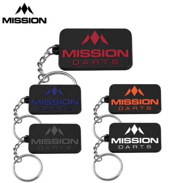 画像1: Mission ミッション ロゴ キーリング Logo Keyring (1)