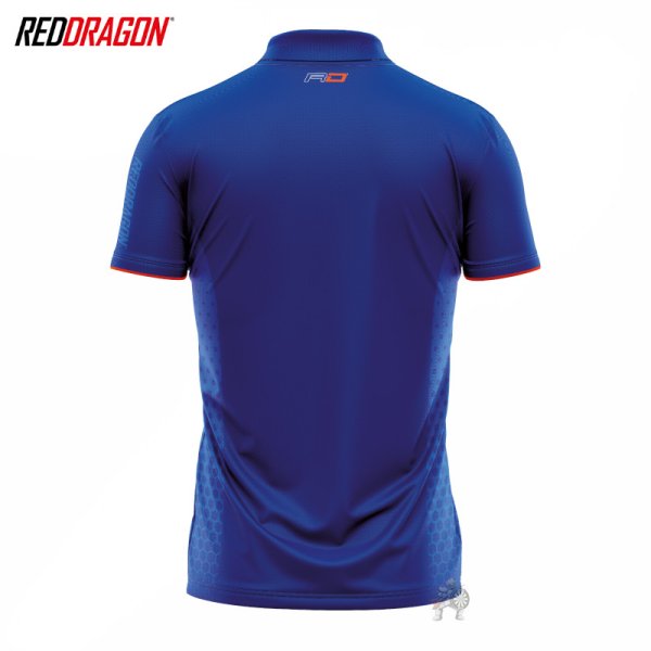 画像2: ダーツシャツ  RedDragon レッドドラゴン  RD ツアー ポロ (2)