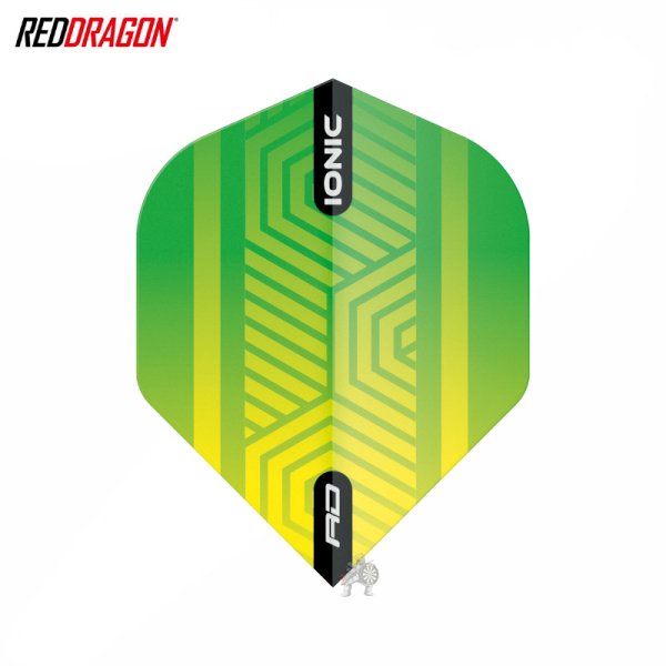 画像1: フライト RedDragon レッドドラゴン 2021 ハードコア Hard Core Ionic グリーン＆イエロー (1)