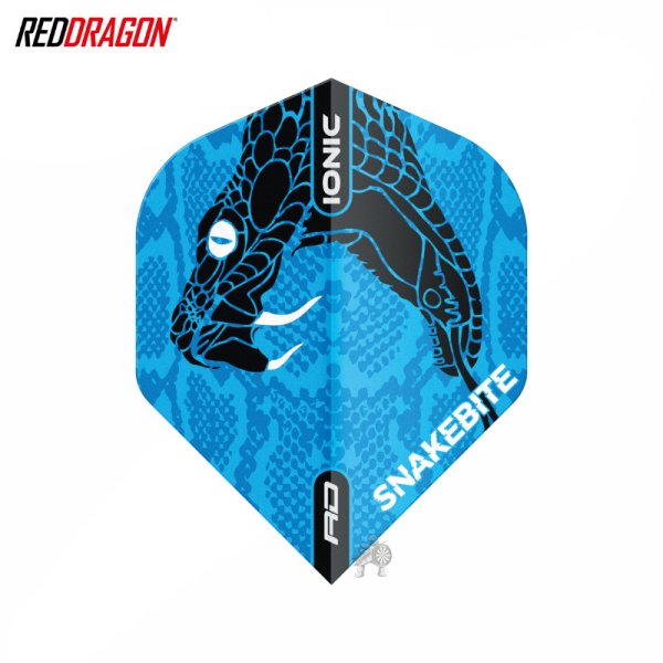 画像1: フライト RedDragon レッドドラゴン 2021  ピーターライト Ionic  スネークヘッド BLUE (1)