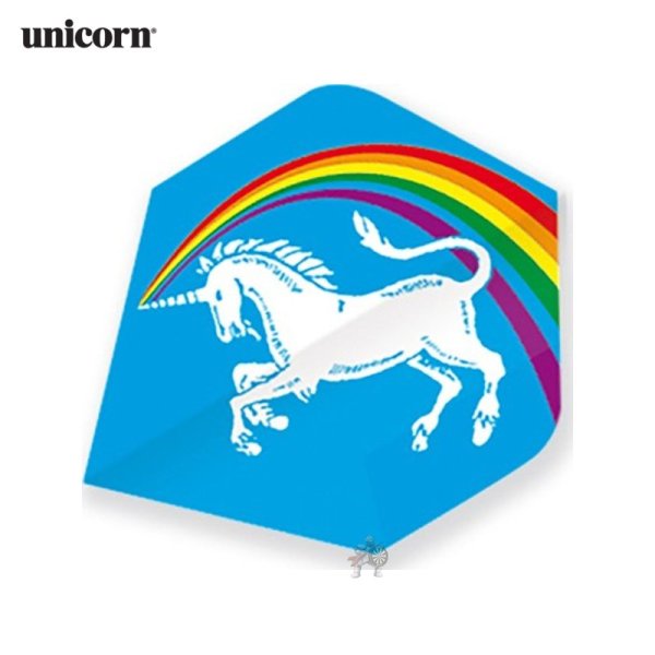 画像1: フライト スタンダード PLUS型 Unicorn ユニコーン ユニコーン ＆ ブルー レインボー　 (1)