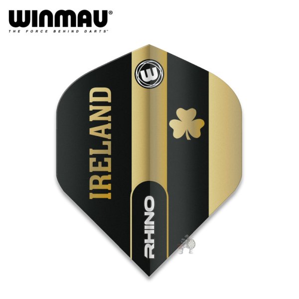 画像1: winmau2021 フライト RHINO Ireland アイルランド 100ミクロン (1)