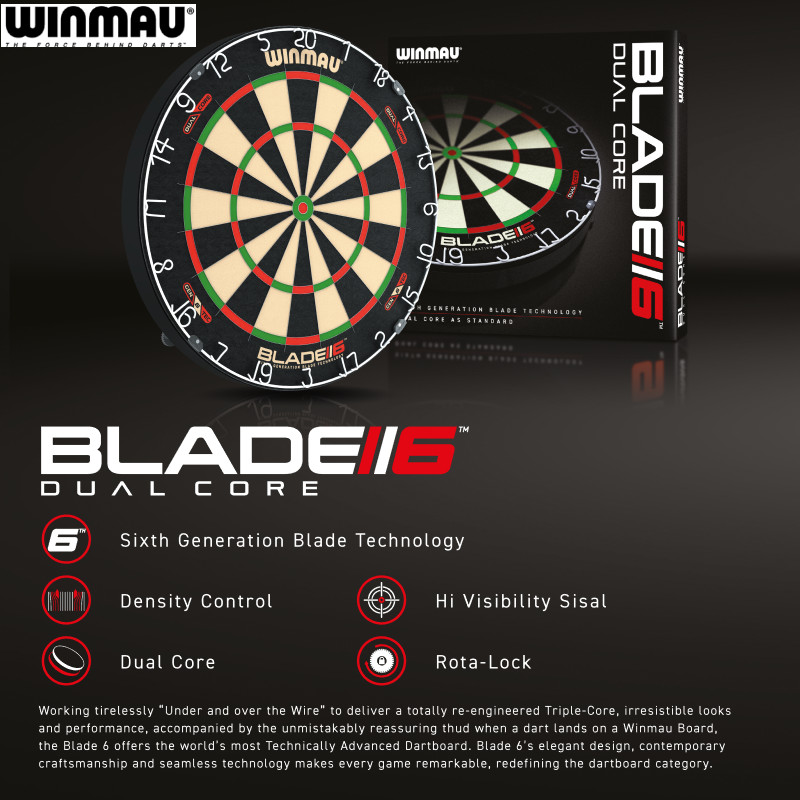 Winmau(ウィンモウ) Blade6 Carbon Triple Core(ブレード6 カーボン