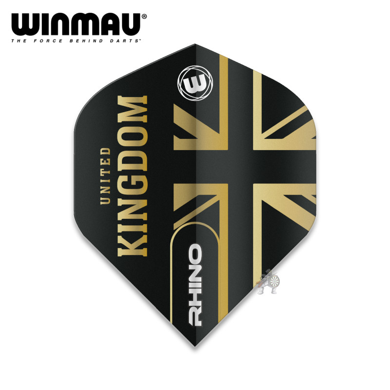 Winmau21 フライト Rhino United Kingdom ユナイテッド キングダム 100ミクロン ダーツショップ Aiming Zept